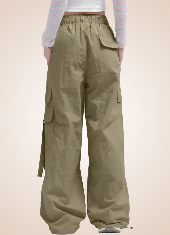 Steampunk Baggy Pants Green / L steampunk-baggy-pants-green