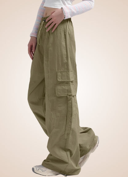 Steampunk Baggy Pants Green / L steampunk-baggy-pants-green