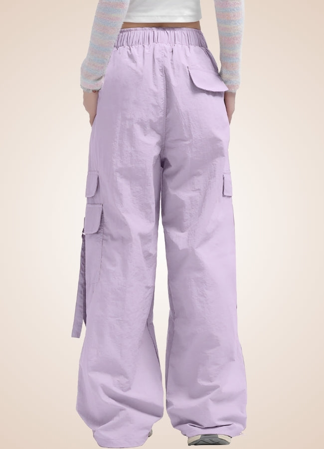 Steampunk Baggy Pants Purple / L steampunk-baggy-pants-purple