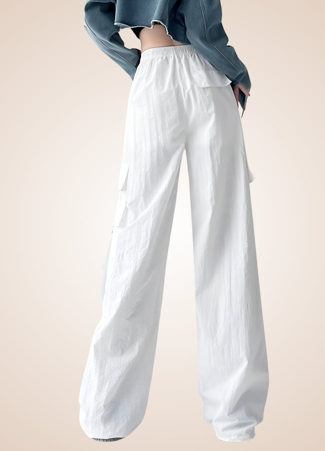 Steampunk Baggy Pants White / L steampunk-baggy-pants-white