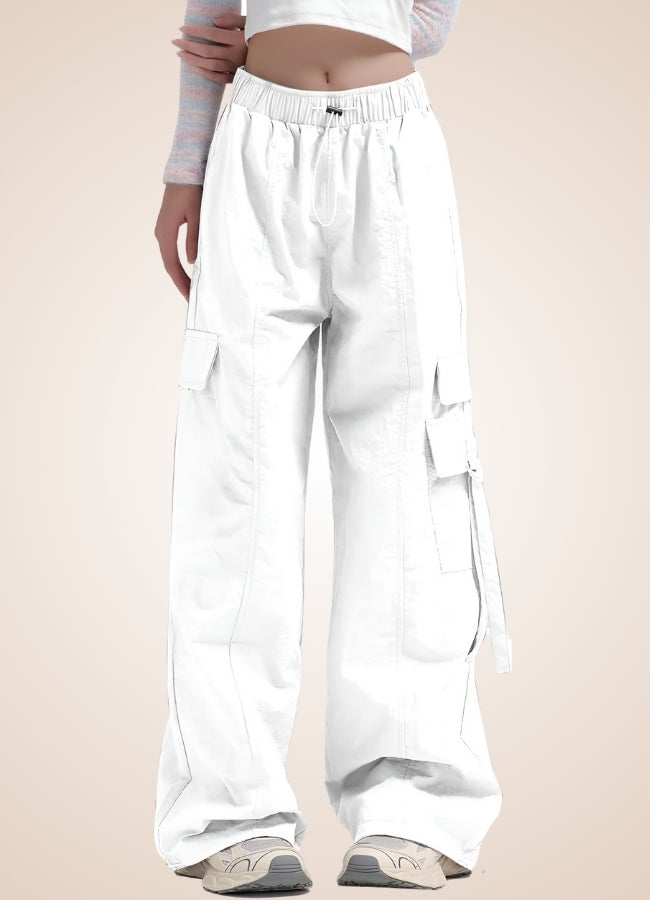 Steampunk Baggy Pants White / L steampunk-baggy-pants-white