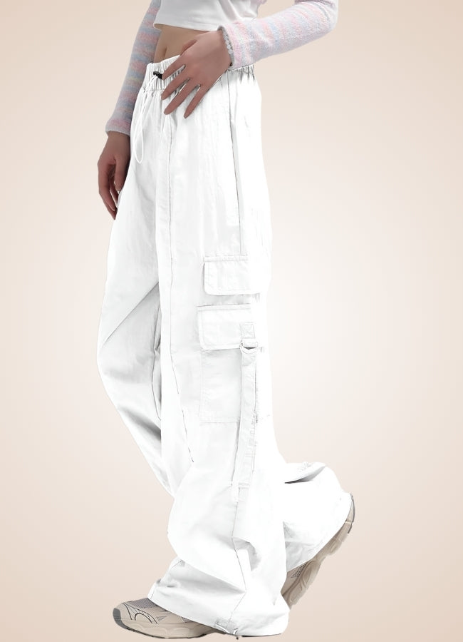 Steampunk Baggy Pants White / L steampunk-baggy-pants-white