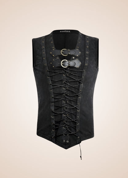 Steampunk Belt Buckle Corset Black / 4XL steampunk-belt-buckle-corset-black