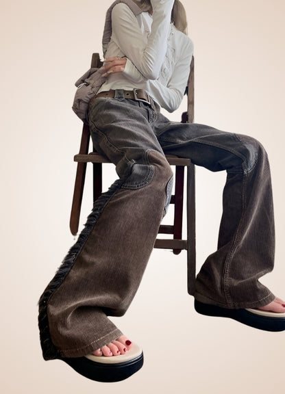 Steampunk Cowboy Pants Coffee / L steampunk-cowboy-pants-coffee