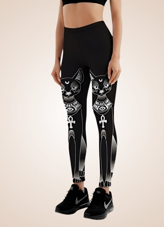 Steampunk Egyptian Legging Black / L steampunk-egyptian-legging-black