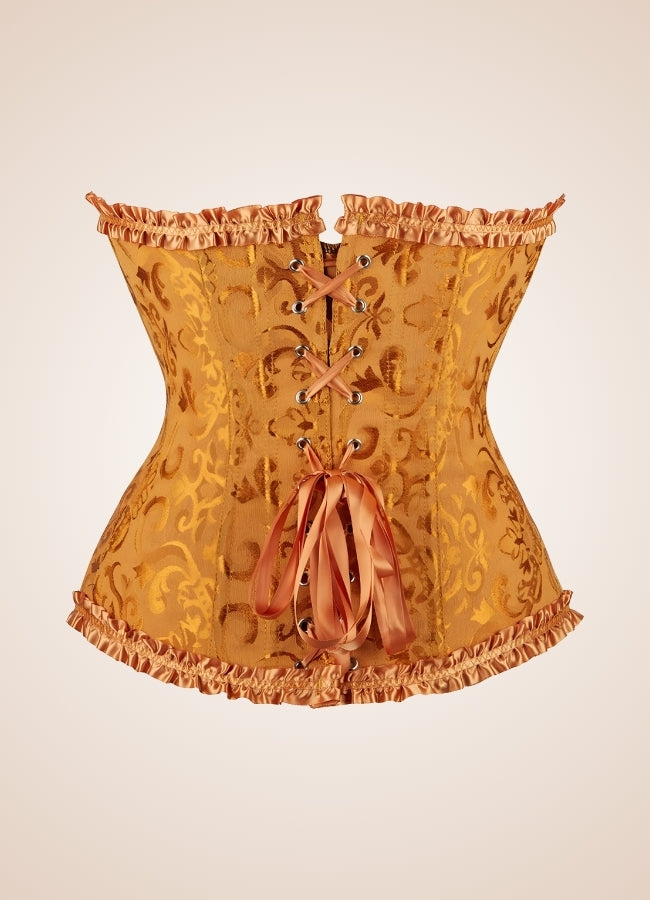 Steampunk Golden Bustier Gold / 5XL steampunk-golden-bustier-gold