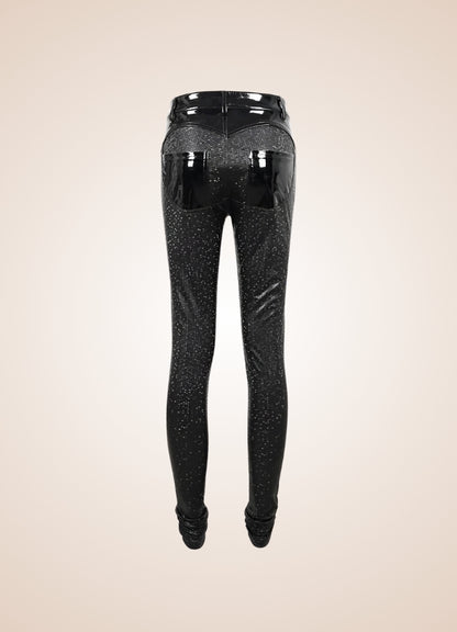 Steampunk Goth Latex Pants Black / 3XL steampunk-goth-latex-pants-black