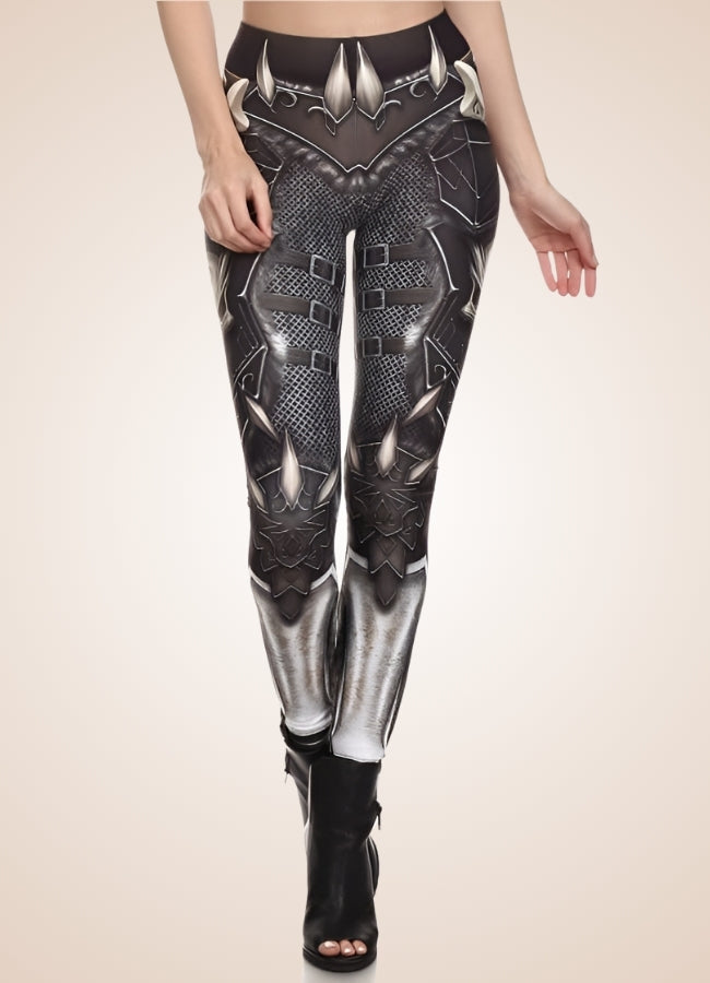 Steampunk Goth Legging Black / L steampunk-goth-legging-black