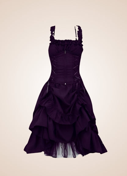 Steampunk Goth Medieval Dress – Steampunk Outfit