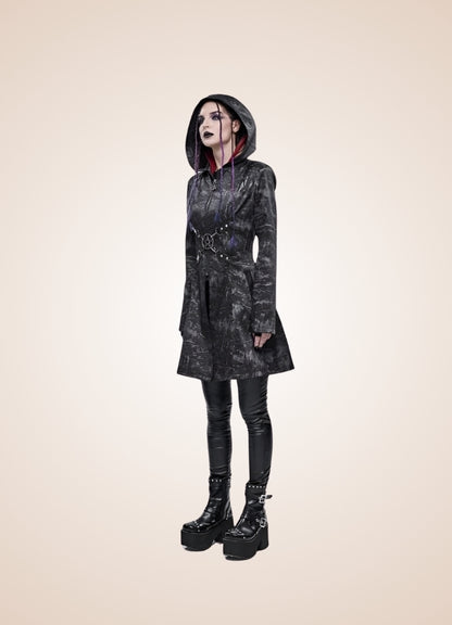 Steampunk Gothic Hooded Jacket Black / 2XL steampunk-gothic-hooded-jacket-black