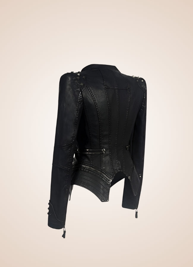 Steampunk Gothic Leather Jacket Black / 4XL steampunk-gothic-leather-jacket-black