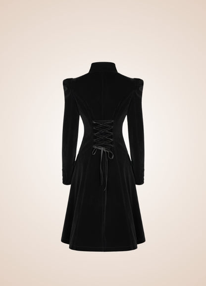 Steampunk Gothic Redingote Black / 3XL steampunk-gothic-redingote-black