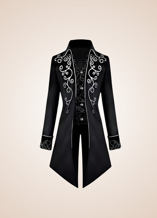 Steampunk Gothic Redingote Jacket Black / 2XL steampunk-gothic-redingote-jacket-black