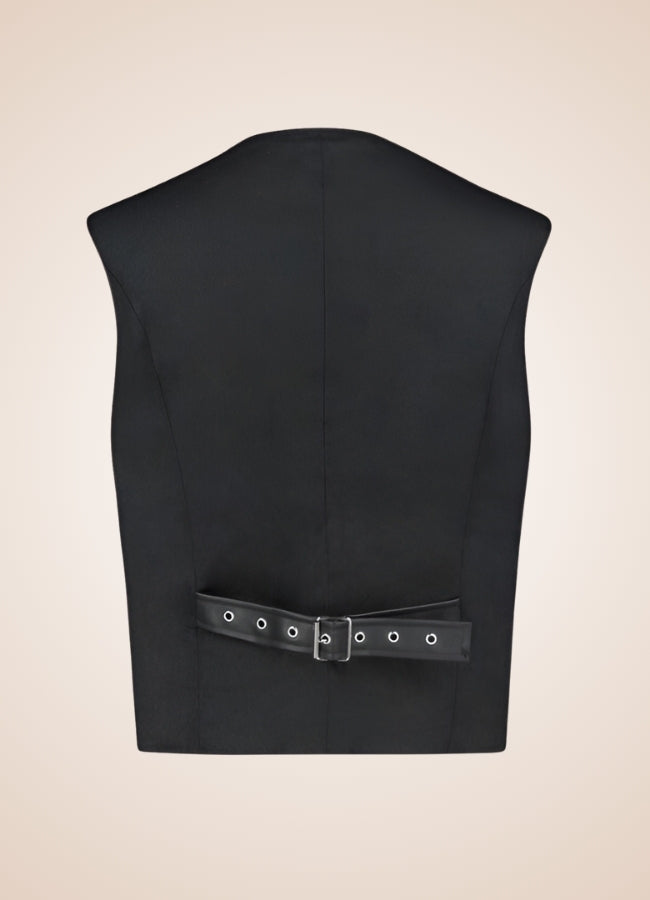 Steampunk Gothic Waistcoat Black / 2XL steampunk-gothic-waistcoat-black