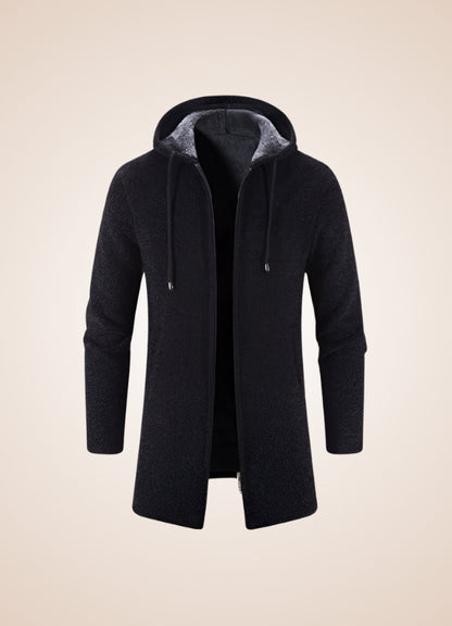 Steampunk Hooded Winter Coat Black / 3XL steampunk-hooded-winter-coat-black