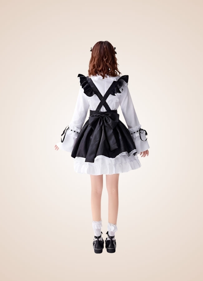 Steampunk Lolita Mini Dress Black / L steampunk-lolita-mini-dress-black