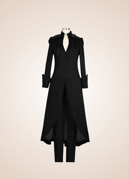 Steampunk Long Coat Black / 3XL steampunk-long-coat-black