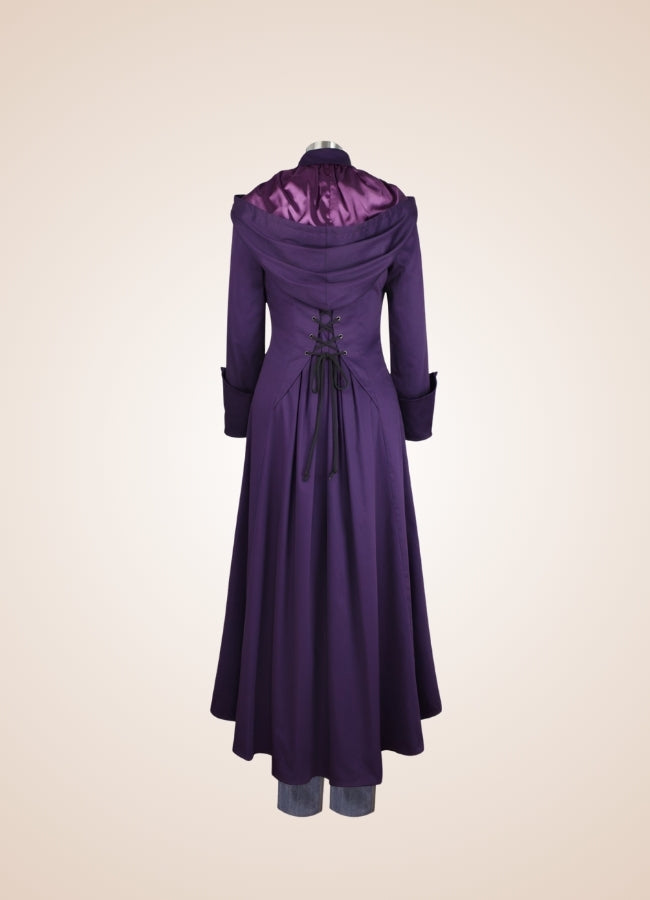 Steampunk Long Coat Purple / 3XL steampunk-long-coat-purple