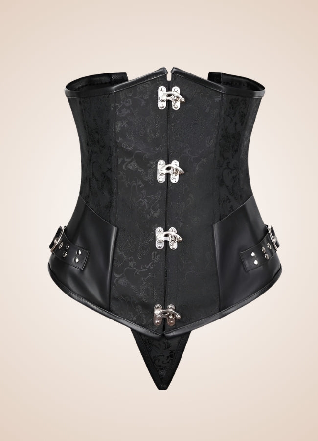 Steampunk Medieval Gothic Corset Black / 4XL steampunk-medieval-gothic-corset-black