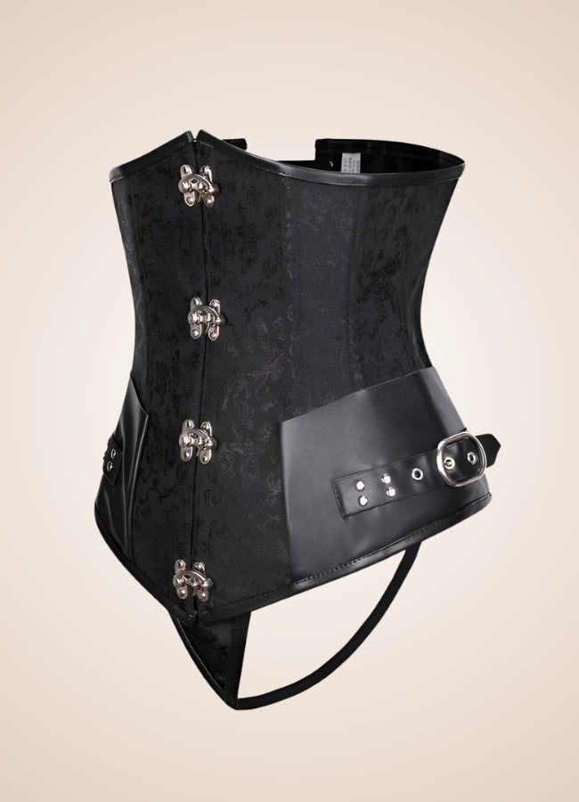 Steampunk Medieval Gothic Corset Black / 4XL steampunk-medieval-gothic-corset-black