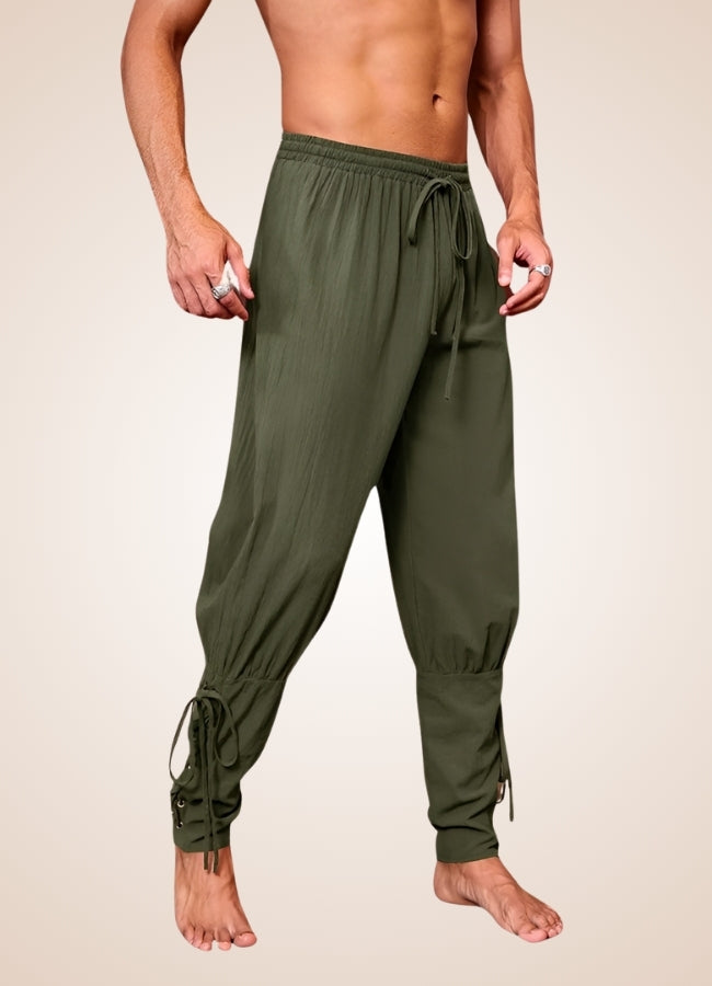 Steampunk Medieval Pants Dark Green / 2XL steampunk-medieval-pants-dark-green