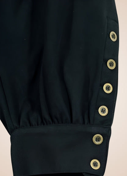 Steampunk Medieval Pirate Pants Black / XL steampunk-medieval-pirate-pants-black