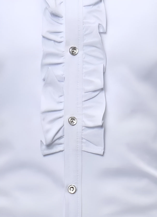 Steampunk Men's Ruffle Shirt White / L steampunk-mens-ruffle-shirt-white