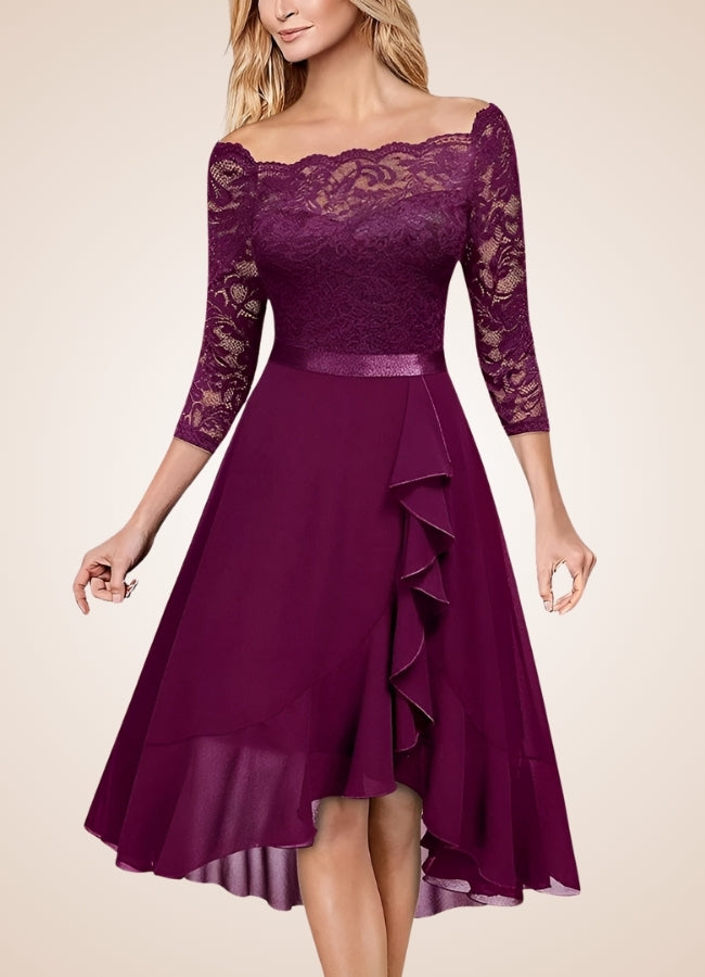 Steampunk Mesh Victoria Dress Purple / XL steampunk-mesh-victoria-dress-purple