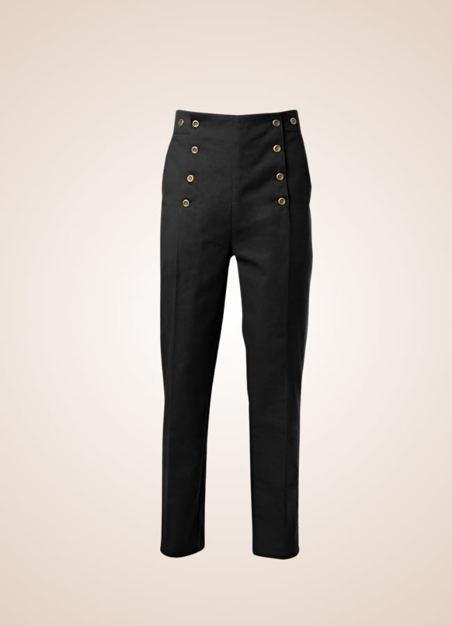 Steampunk Pirate Pants Black / XL steampunk-pirate-pants-black