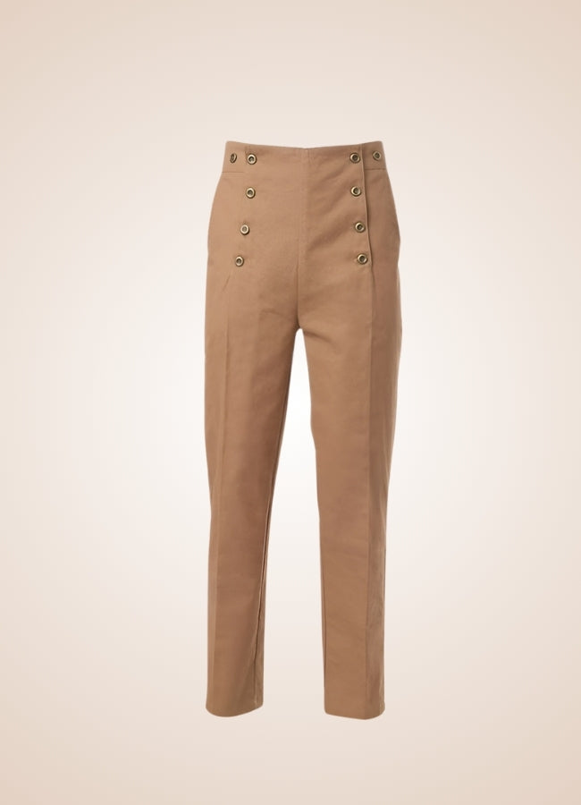 Steampunk Pirate Pants Khaki / XL steampunk-pirate-pants-khaki