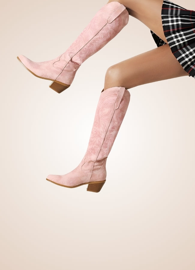 Steampunk Platform Boots Pink / 12.5 steampunk-platform-boots-pink