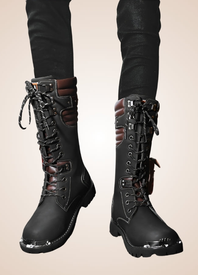 Steampunk Pocket Boots Black / 12.0 steampunk-pocket-boots-black