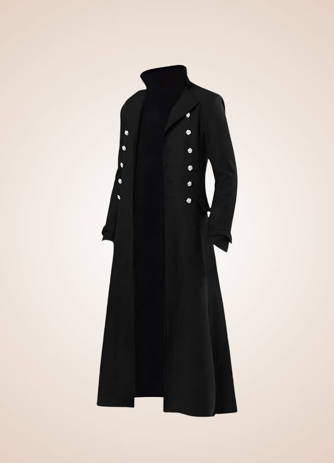 Steampunk Renaissance Coat Black / XL steampunk-renaissance-coat-black