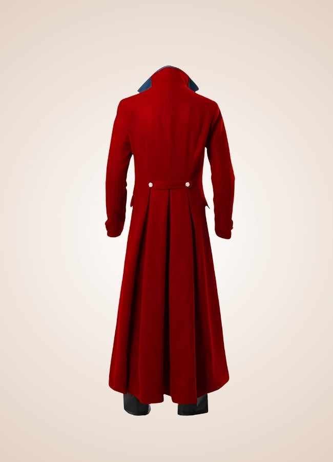 Steampunk Renaissance Coat Wine Red / XL steampunk-renaissance-coat-wine-red