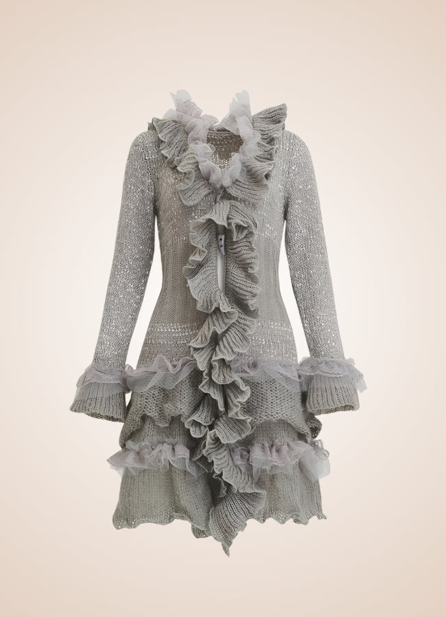 Steampunk Renaissance Dress Gray / ONE SIZE steampunk-renaissance-dress-gray