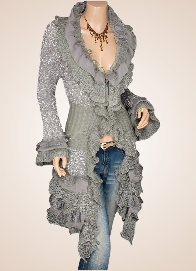 Steampunk Renaissance Dress Gray / ONE SIZE steampunk-renaissance-dress-gray