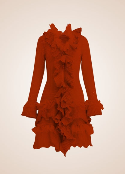 Steampunk Renaissance Dress Red / ONE SIZE steampunk-renaissance-dress-red