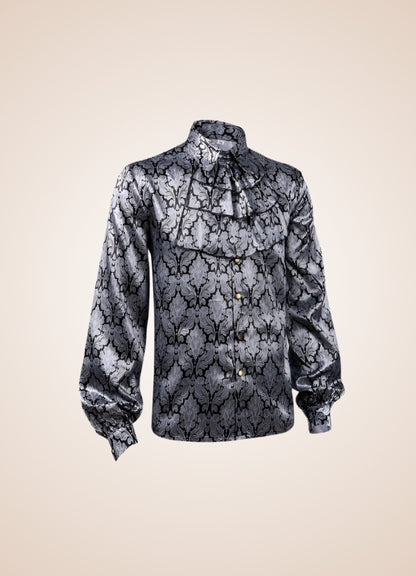 Steampunk Renaissance Grey Shirt Gray / XL steampunk-renaissance-grey-shirt-gray