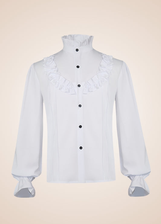 Steampunk Renaissance White Shirt White / XL steampunk-renaissance-white-shirt-white