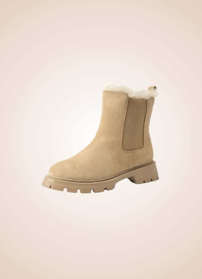 Steampunk Snow Boots Beige / 8.5 steampunk-snow-boots-beige