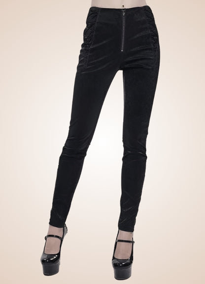 Steampunk Soft Stretch Pants Black / 2XL steampunk-soft-stretch-pants-black