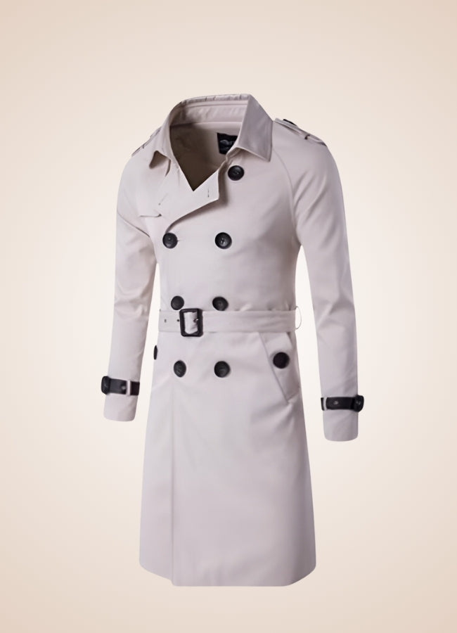 Steampunk Spring Trench Coat Beige / 4XL steampunk-spring-trench-coat-beige