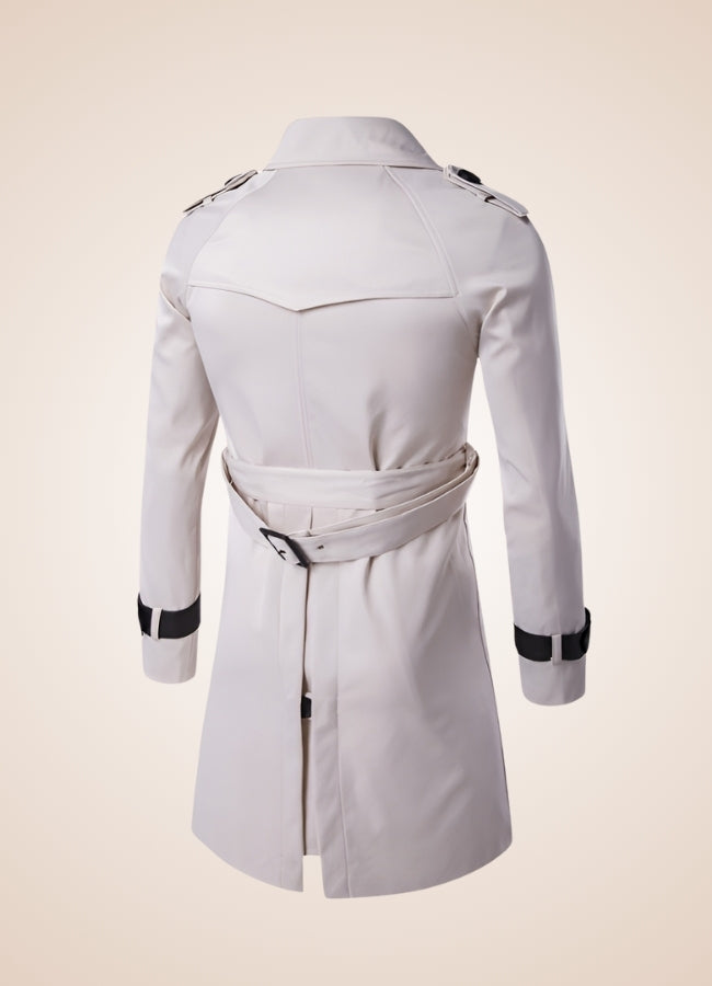 Steampunk Spring Trench Coat Beige / 4XL steampunk-spring-trench-coat-beige