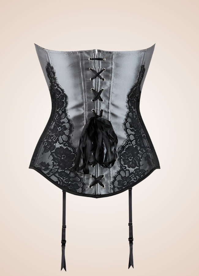 Steampunk Victorian Corset Black / XL steampunk-victorian-corset-black