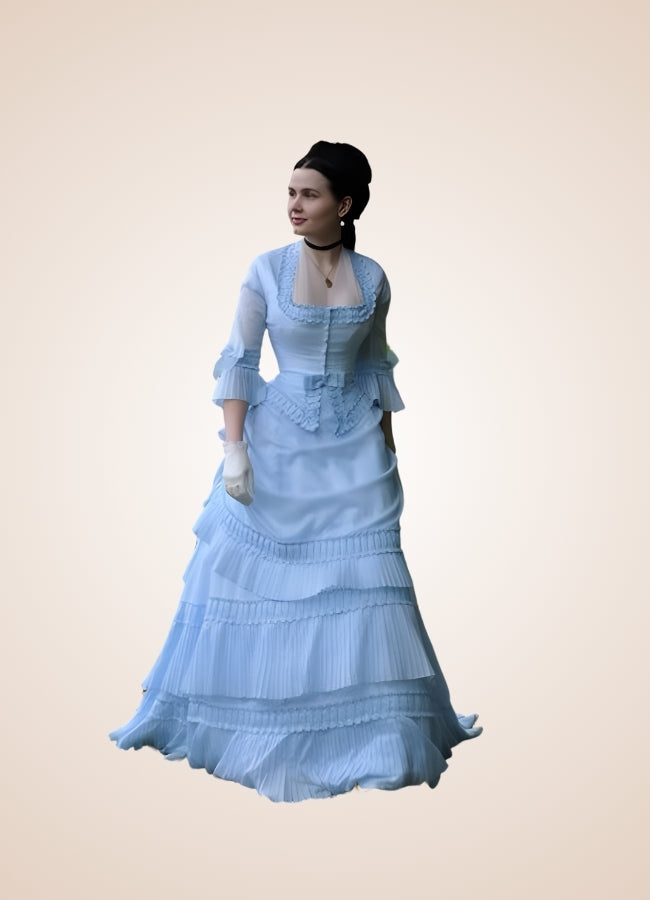 Steampunk Victorian Duchess Dress Blue / 2XL steampunk-victorian-duchess-dress-blue