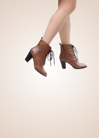 Steampunk Victorian Style Shoes Brown / 12.5 steampunk-victorian-style-shoes-brown