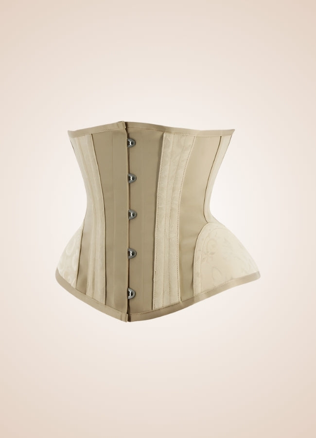Steampunk Vintage Hourglass Corset Apricot / 2XL steampunk-vintage-hourglass-corset-apricot