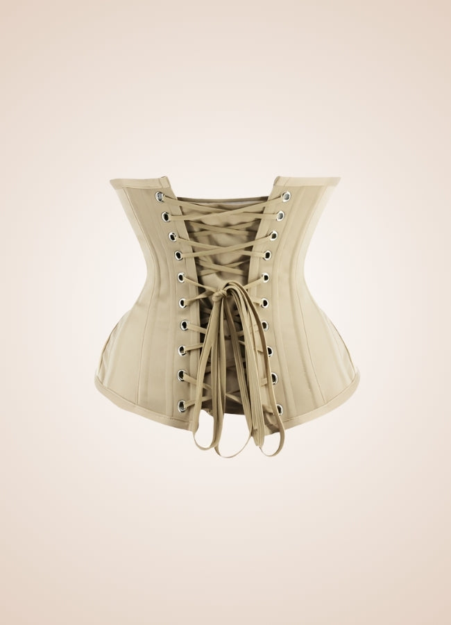 Steampunk Vintage Hourglass Corset Apricot / 2XL steampunk-vintage-hourglass-corset-apricot