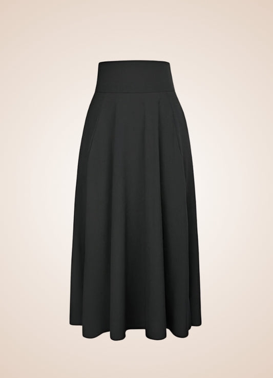 Steampunk Vintage Skirt Black / L steampunk-vintage-skirt-black