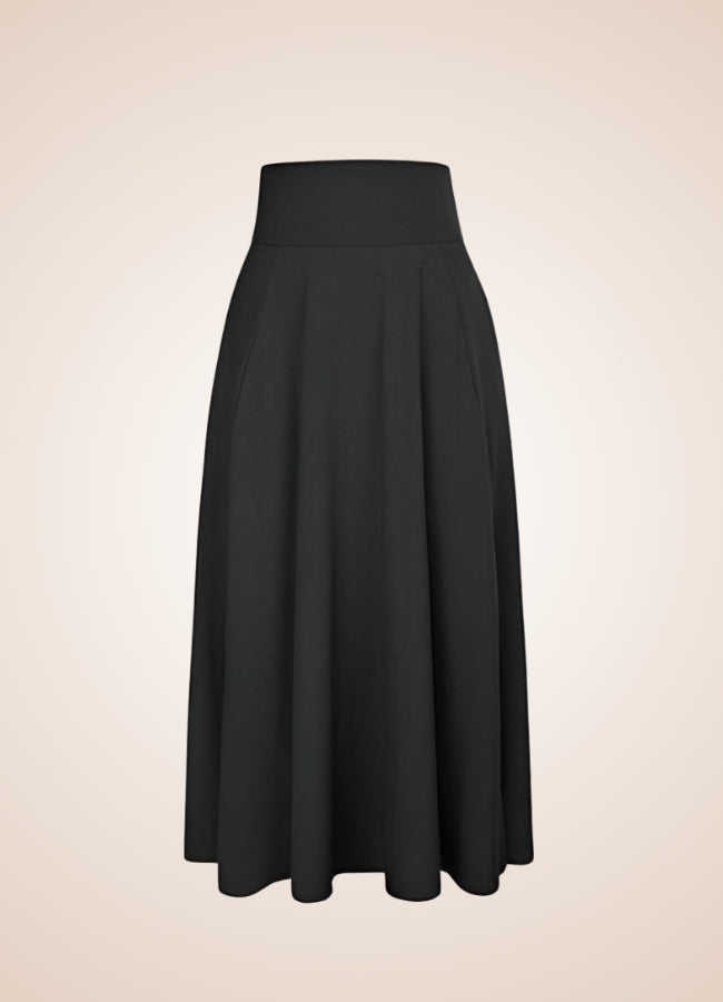 Steampunk Vintage Skirt Black / L steampunk-vintage-skirt-black